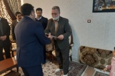 دیدار با دو جانباز 70 و 35 درصد در اسلام آبادغرب+ تصاویر