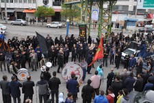 مراسم عزاداری شهادت امام علی(ع) در اسلام‌آبادغرب برگزار شد+تصاویر