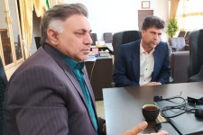 جلسه تکریم و معارفه رئیس اداره راهداری وحمل ونقل جاده ای شهرستان اسلام آباد غرب