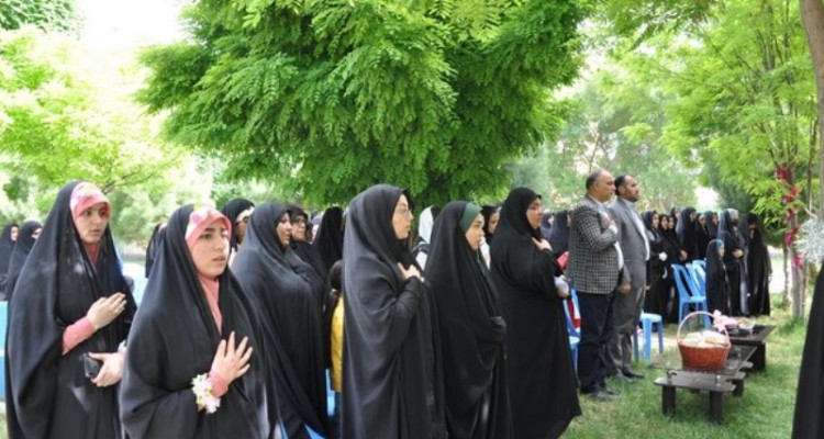 جشن مادران و دختران فاطمی در اسلام‌آبادغرب برگزار شد+تصاویر