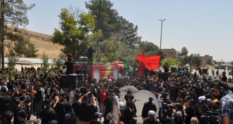 عزاداری عاشورای حسینی در اسلام‌آبادغرب