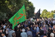 مراسم عزاداری اربعین حسینی در اسلام‌آبادغرب برگزار شد + تصاویر