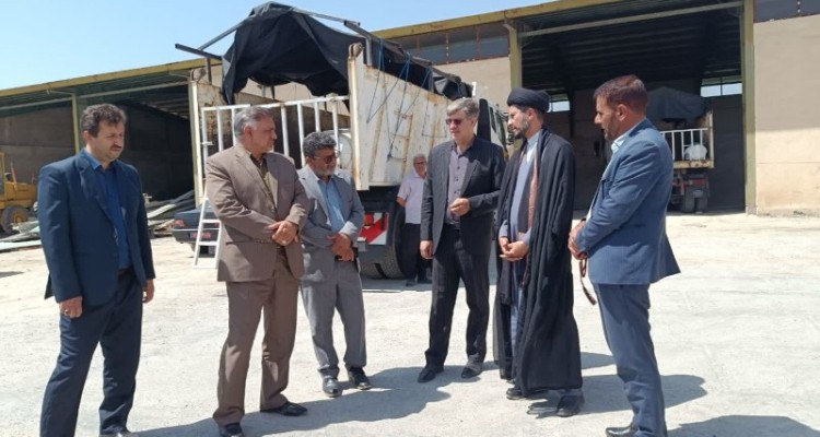 خدمات گسترده مردم و ادارات شهر حمیل به زوار اربعین