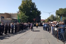 سوگواری مردم اسلام‌آبادغرب در سالروز شهادت امام رضا(ع)