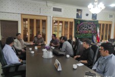 دیدار اعضای شورای ارزشیابی و نظارت بر نمایش شهرستان با فرماندار اسلام‌آبادغرب