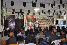 مراسم شهادت حضرت فاطمه الزهرا (س) و گرامیداشت شهدای مظلوم غزه در اسلام‌آبادغرب+تصاویر