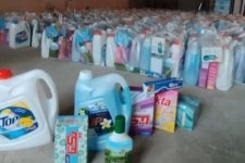 توزیع ۲۶۳ بسته بهداشتی بین مددجویان کمیته امداد اسلام آباد غرب