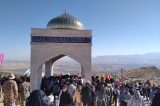 روایت عکس‌ها از حضور پر شور زائران در مراسم گرامیداشت عملیات بازی‌دراز