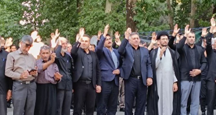 مراسم سوگواری روز هفتم ماه محرم