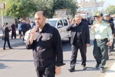 مراسم عزاداری جاماندگان اربعین حسینی در شهرستان اسلام آبادغرب