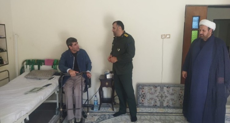 دیدار با خانواده شهدا و جانبازان 70درصد