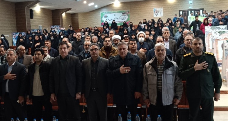 مراسم سالروز شهادت سردار سلیمانی و شهید شاخص سردار سرتیپ صمد بیلرام در اسلام‌آبادغرب