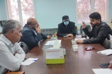 برگزاری جلسه تخصصی دارو و تجهیزات در بیمارستان امام خمینی (ره) اسلام‌آبادغرب