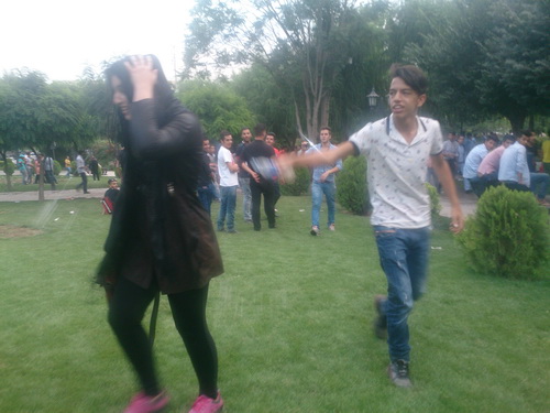 برگزاری همایش آب بازی مختلط در کرج به راحتی آب خوردن! + تصاویر