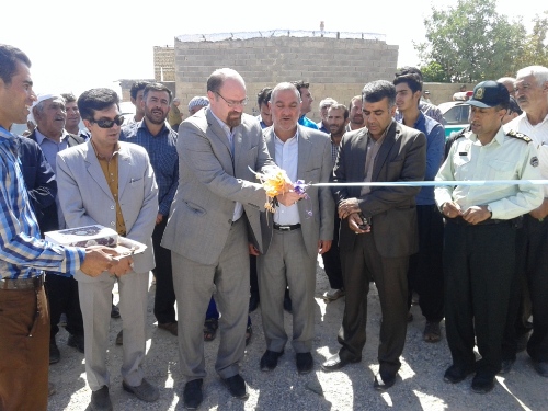 افتتاح و بهره برداری 9 طرح و پروژه با اعتبار بیش از 31 میلیارد ریال در بخش حمیل 