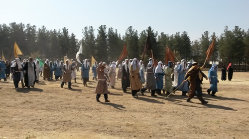 بازسازی واقعه بزرگ غدیر خم در اسلام آبادغرب بازسازی واقعه بزرگ غدیر خم در اسلام آبادغرب