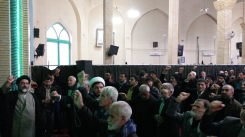 برگزاری مراسم محکومیت اعدام شیخ نمر در اسلام آبادغرب