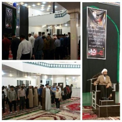 مراسم سالروز 15خرداد در اسلام آبادغرب برگزار شد