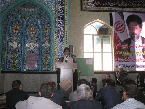 حضور وزیر اطلاعات به عنوان نماینده ویژه رئیس جمهور در اسلام آبادغرب+تصویر