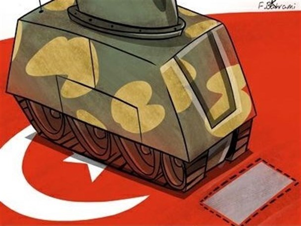 کارتون/کودتای نظامی نافرجام ترکیه!