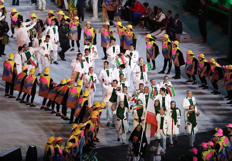 رژه کاروان امام رضا (ع) در مراسم افتتاحیه با غیبت عجیب سه والیبالیست/ مشعل المپیک برافروخته شد + تصاویر