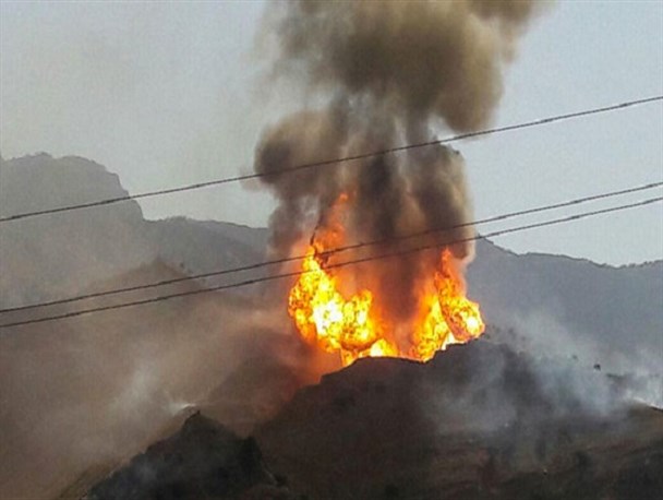 انفجار مهیب و زبانه های آتش در خط لوله گاز گناوه/یک کشته و 3 مصدوم تاکنون+عکس