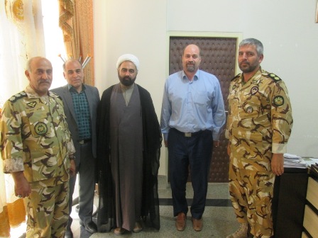 دیدار فرماندهان نظامی شهرستان با فرماندار اسلام آبادغرب