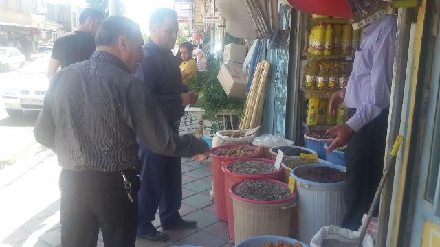 برخورد با سد معبر مغازه داران در اسلام آبادغرب + عکس