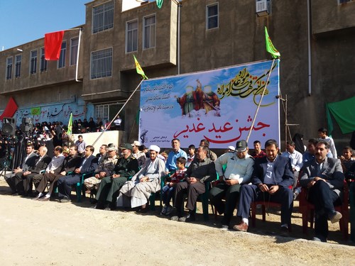 بازسازی واقعه غدیر در اسلام آبادغرب+عکس بازسازی واقعه غدیر در اسلام آبادغرب+عکس