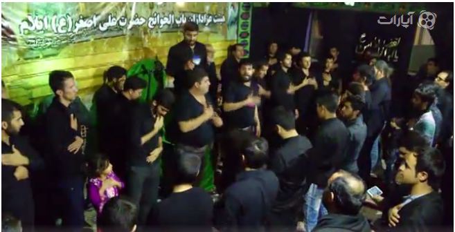 مداحی شیرین شمامه نوبرم/فیلم