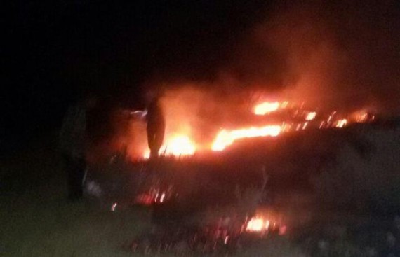 جنگل و مراتع منطقه "پیکوله" طعمه حریق شد + تصاویر