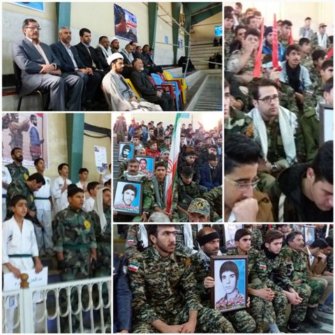 اجتماع بزرگ بسیجیان در اسلام آبادغرب برگزار شد+عکس