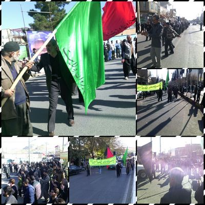 مراسم سوگواری شهادت امام رضا (ع) در اسلام آبادغرب+تصویر