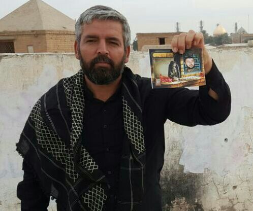 اجرای طرح زیارت نیابتی برای شهدا توسط تیپ 181 ارتش در ایام اربعین حسینی/ زیارت به نیابت شهید "مهدی نوروزی" در محل شهادتش