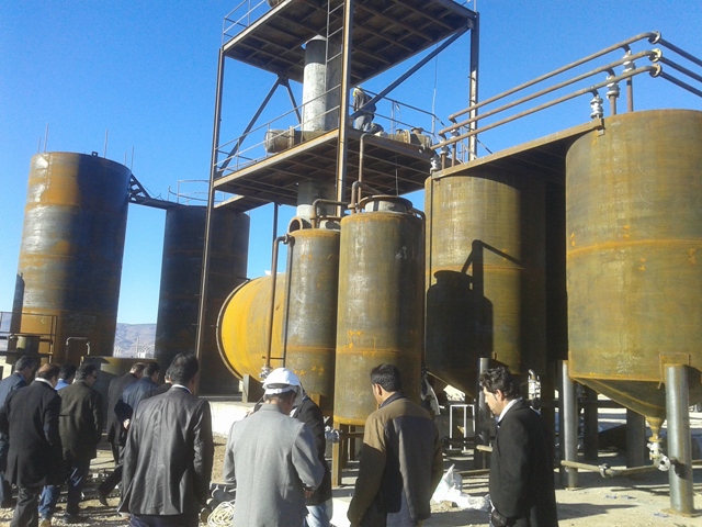 ارزیابی مطلوب روند اجرای پروژه مینی پالایشگاه اسلام آبادغرب 