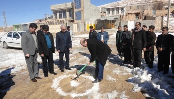 کلنگ احداث 4 مدرسه روستایی در شهرستان اسلام آباد غرب