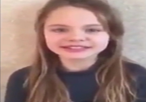 قرآن خواندن زیبای دختربچه اوکراینی + فیلم 