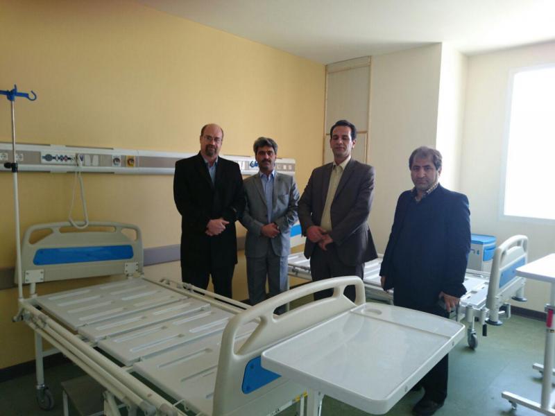 آغاز عملیات تجهیز بیمارستان جدید اسلام آباد غرب