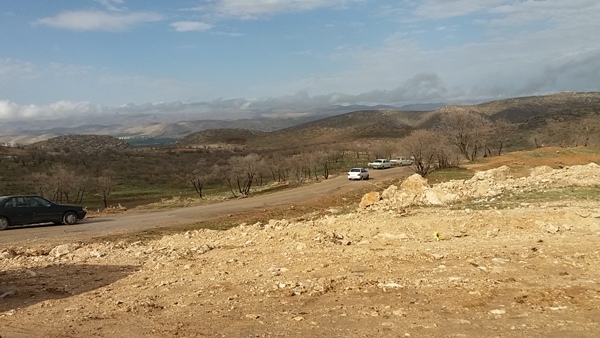 تصاویری از سیزده بدر بارانی درطبیعت اسلام آبادغرب