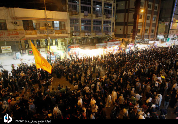 عزاداری خیابانی مردم کاظمین/تصاویر