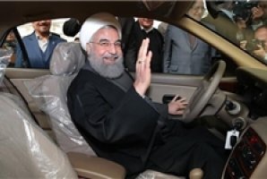 خدمت جدید روحانی به فرانسوی‌ها/ راه‌اندازی خط تولید پژو در آستانه انتخابات