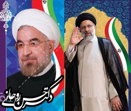 پاسخ ستاد انتخابات اسلام آبادغرب در خصوص جمع آوری بنرهای روحانی و رئیسی