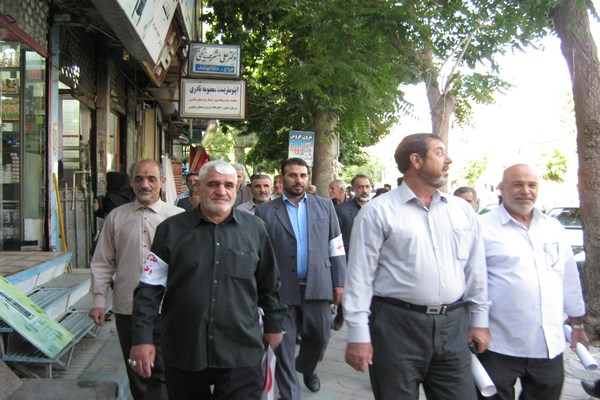 مانور "تذکر لسانی، وظیفه همگانی" در  اسلام آبادغرب برگزار شد+ تصاویر