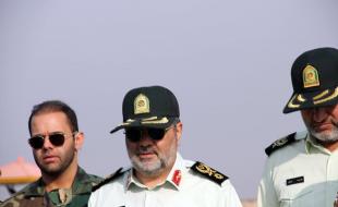 فرمانده انتظامی کشور به استان کرمانشاه سفر کرد