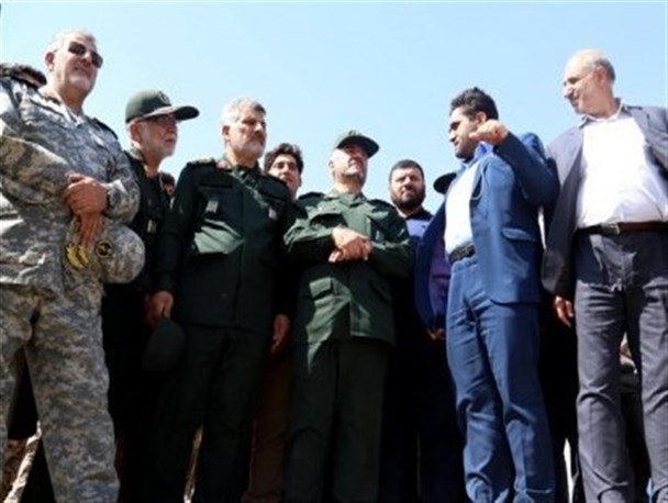  فرمانده سپاه از طرح‌های ساماندهی آبهای غرب کشور بازدید کرد