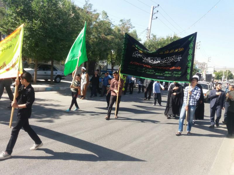 مراسم سوگواری شهادت امام صادق (ع) در اسلام آبادغرب برگزار شد