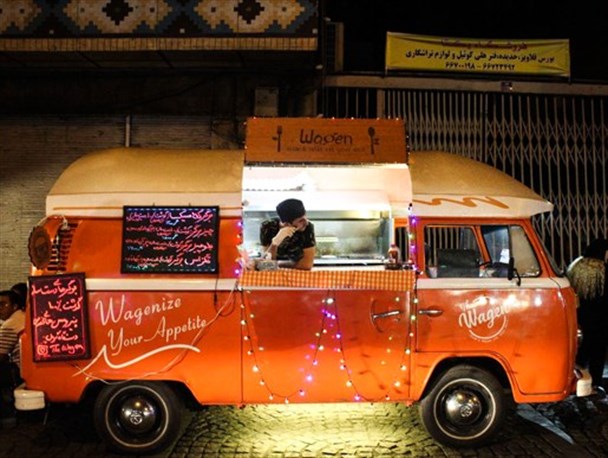 خوشمزه ترین خیابان ایران/تصاویر