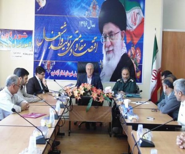 آیین تودیع و معارفه فرمانده حوزه بسیج دانش آموزی اسلام آبادغرب برگزار شد+تصاویر