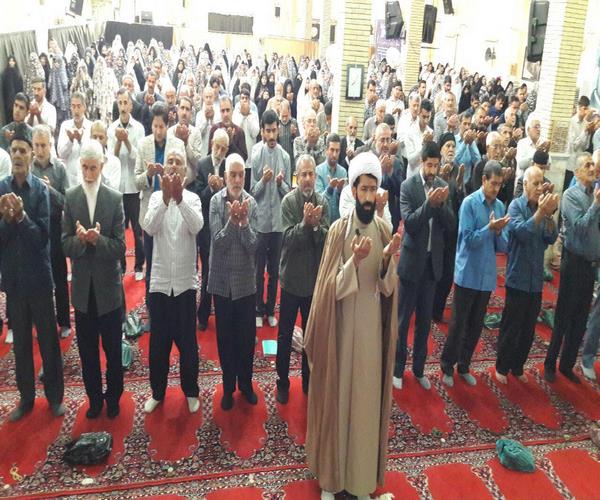 برگزاری نماز عید قربان در اسلام آبادغرب+تصاویر