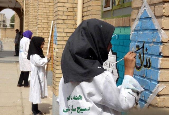 مراسم اختتامیه طرح هجرت«3» درهنرستان نرگس خاتون شهرستان اسلام آباد غرب+ تصاویر